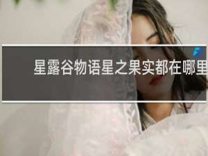 星露谷物语星之果实都在哪里