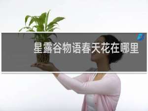星露谷物语春天花在哪里