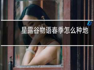 星露谷物语春季怎么种地