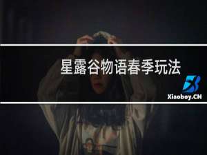 星露谷物语春季玩法