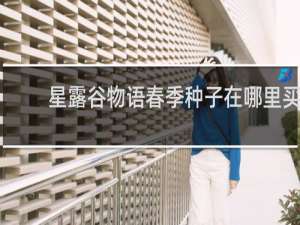 星露谷物语春季种子在哪里买