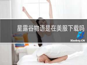 星露谷物语是在美服下载吗