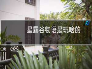 星露谷物语是玩啥的