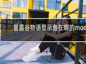星露谷物语显示鱼在哪的mod