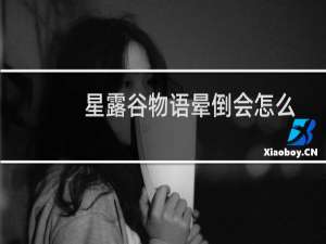 星露谷物语晕倒会怎么