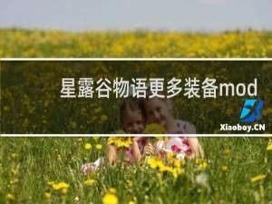 星露谷物语更多装备mod
