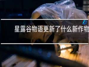 星露谷物语更新了什么新作物