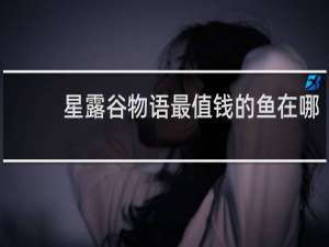 星露谷物语最值钱的鱼在哪