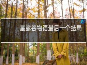 星露谷物语最后一个结局