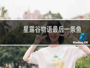 星露谷物语最后一条鱼