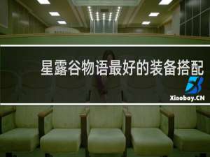 星露谷物语最好的装备搭配