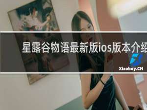 星露谷物语最新版ios版本介绍