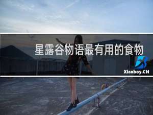 星露谷物语最有用的食物