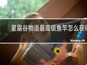 星露谷物语最高级鱼竿怎么获得