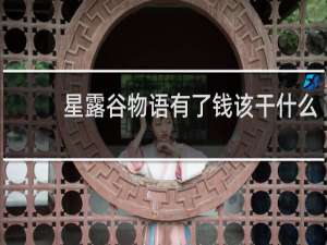 星露谷物语有了钱该干什么