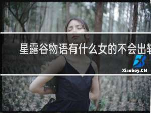 星露谷物语有什么女的不会出轨