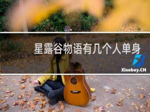 星露谷物语有几个人单身