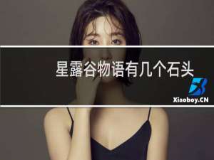 星露谷物语有几个石头