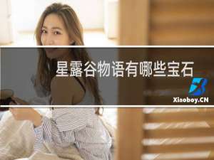 星露谷物语有哪些宝石