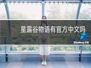 星露谷物语有官方中文吗