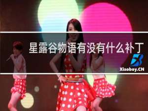 星露谷物语有没有什么补丁