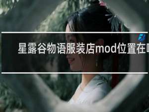 星露谷物语服装店mod位置在哪