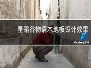 星露谷物语木地板设计效果