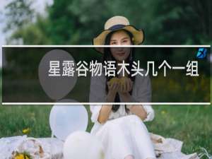 星露谷物语木头几个一组