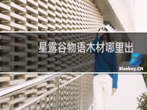 星露谷物语木材哪里出
