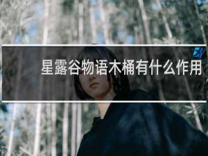 星露谷物语木桶有什么作用