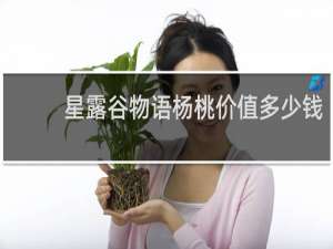 星露谷物语杨桃价值多少钱