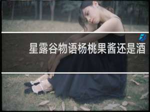 星露谷物语杨桃果酱还是酒