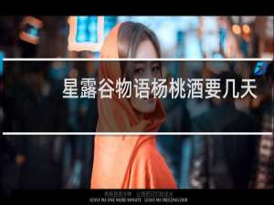 星露谷物语杨桃酒要几天