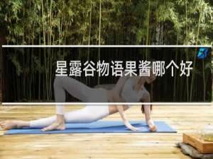星露谷物语果酱哪个好