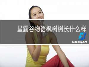 星露谷物语枫树树长什么样