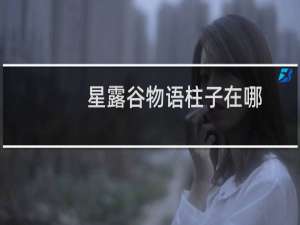 星露谷物语柱子在哪