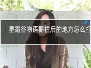 星露谷物语栅栏后的地方怎么打开