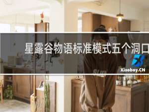 星露谷物语标准模式五个洞口