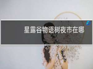 星露谷物语树夜市在哪