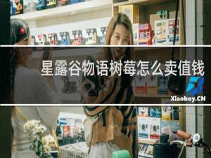 星露谷物语树莓怎么卖值钱