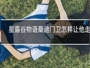 星露谷物语桑迪门卫怎样让他走开