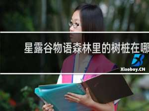 星露谷物语森林里的树桩在哪