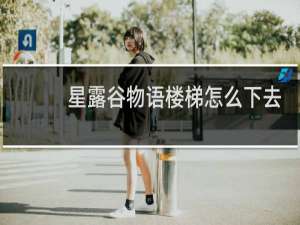 星露谷物语楼梯怎么下去