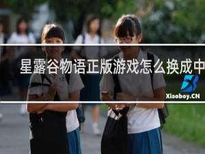 星露谷物语正版游戏怎么换成中文