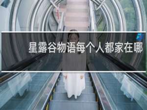 星露谷物语每个人都家在哪