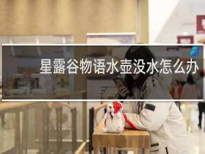 星露谷物语水壶没水怎么办