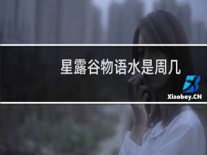 星露谷物语水是周几