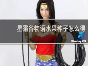 星露谷物语水果种子怎么得