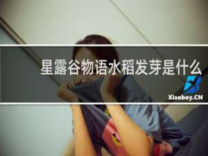 星露谷物语水稻发芽是什么