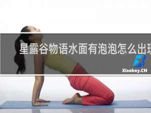 星露谷物语水面有泡泡怎么出现